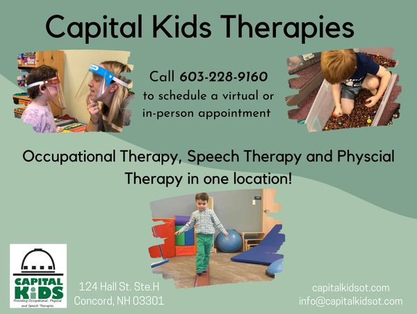 Occupational, Speech and Physical Therapy for children