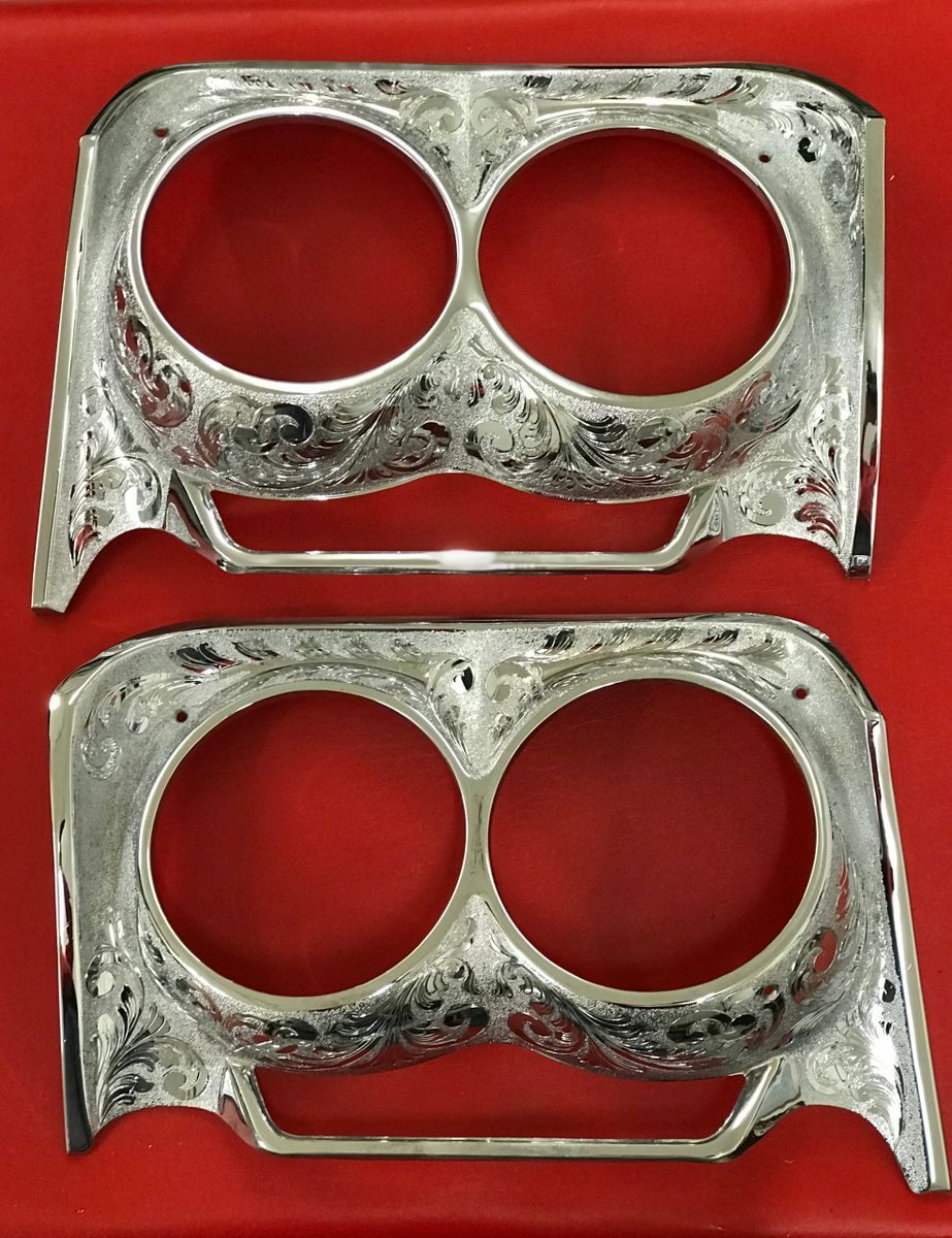 1962 Impala Headlight Bezels