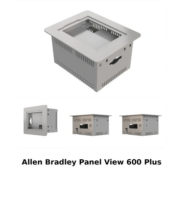 Allen Bradley Panel View 600 Plus casing, body cover, PVC body, 