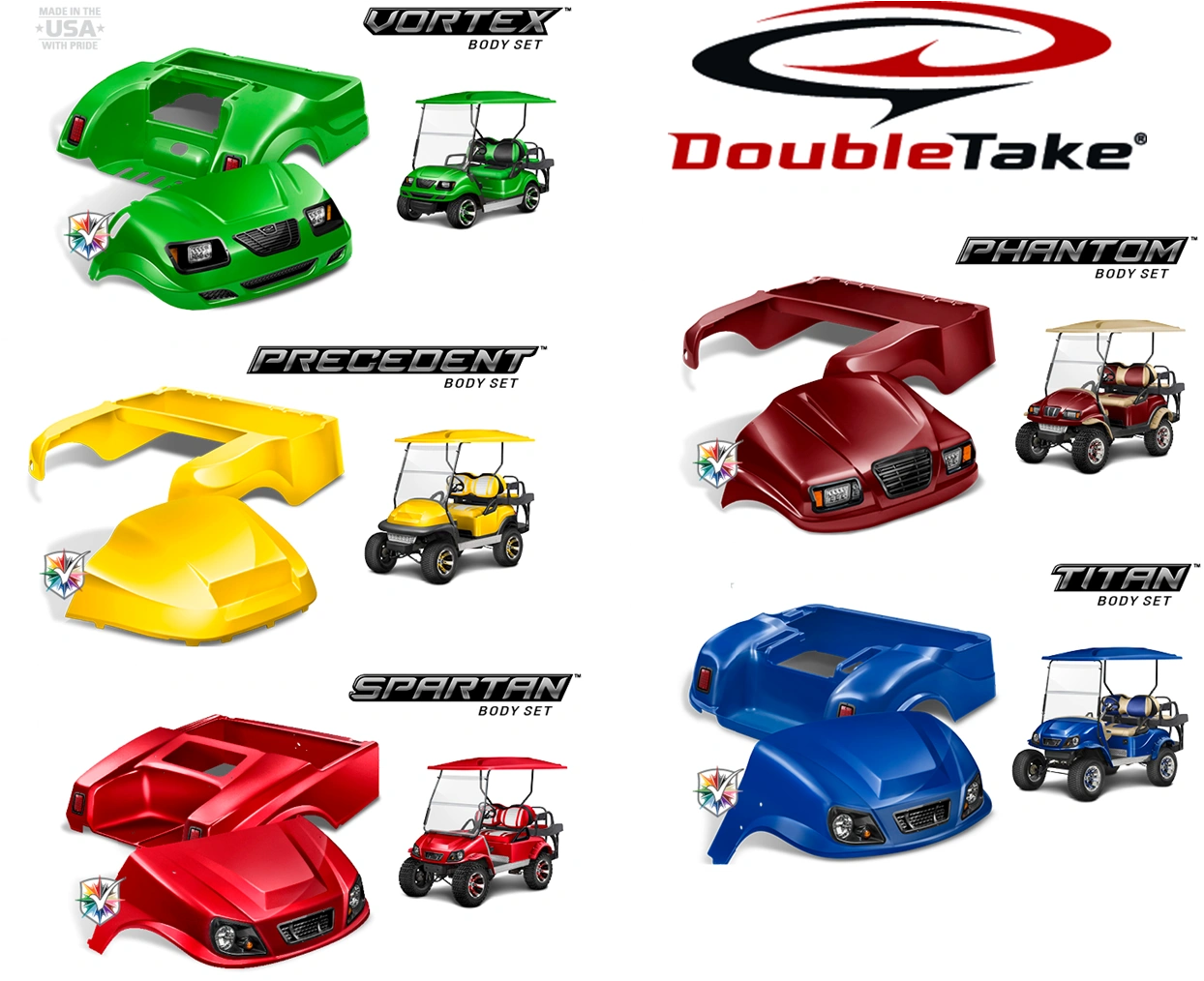 DoubleTake SENTRY Club Car DS Dash (Choose Your Color!)