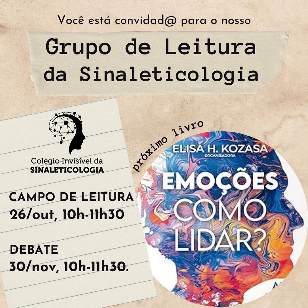 Livro: Emoções: Como lidar.
Organizadora: Elisa H. Kozasa


