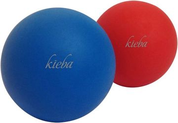 One blue and one red ball with 'kieba' text.