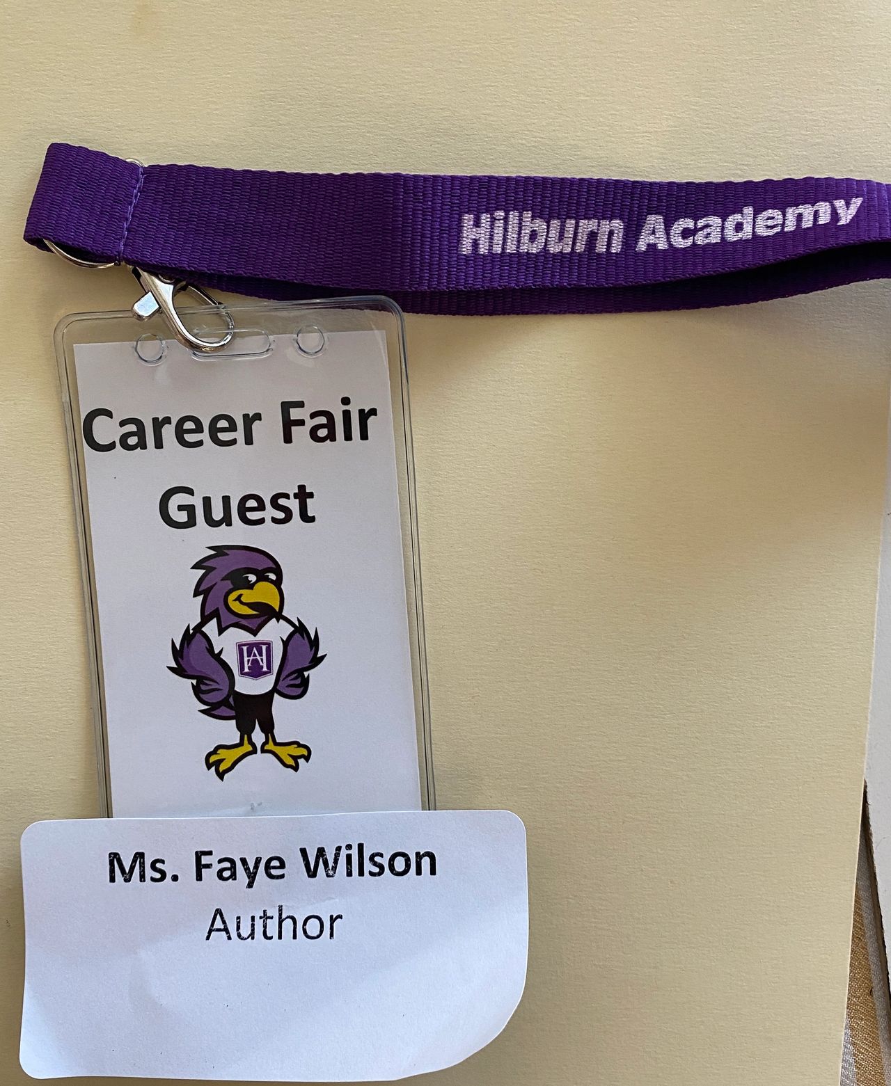 My first career day name tag My first career day name tag