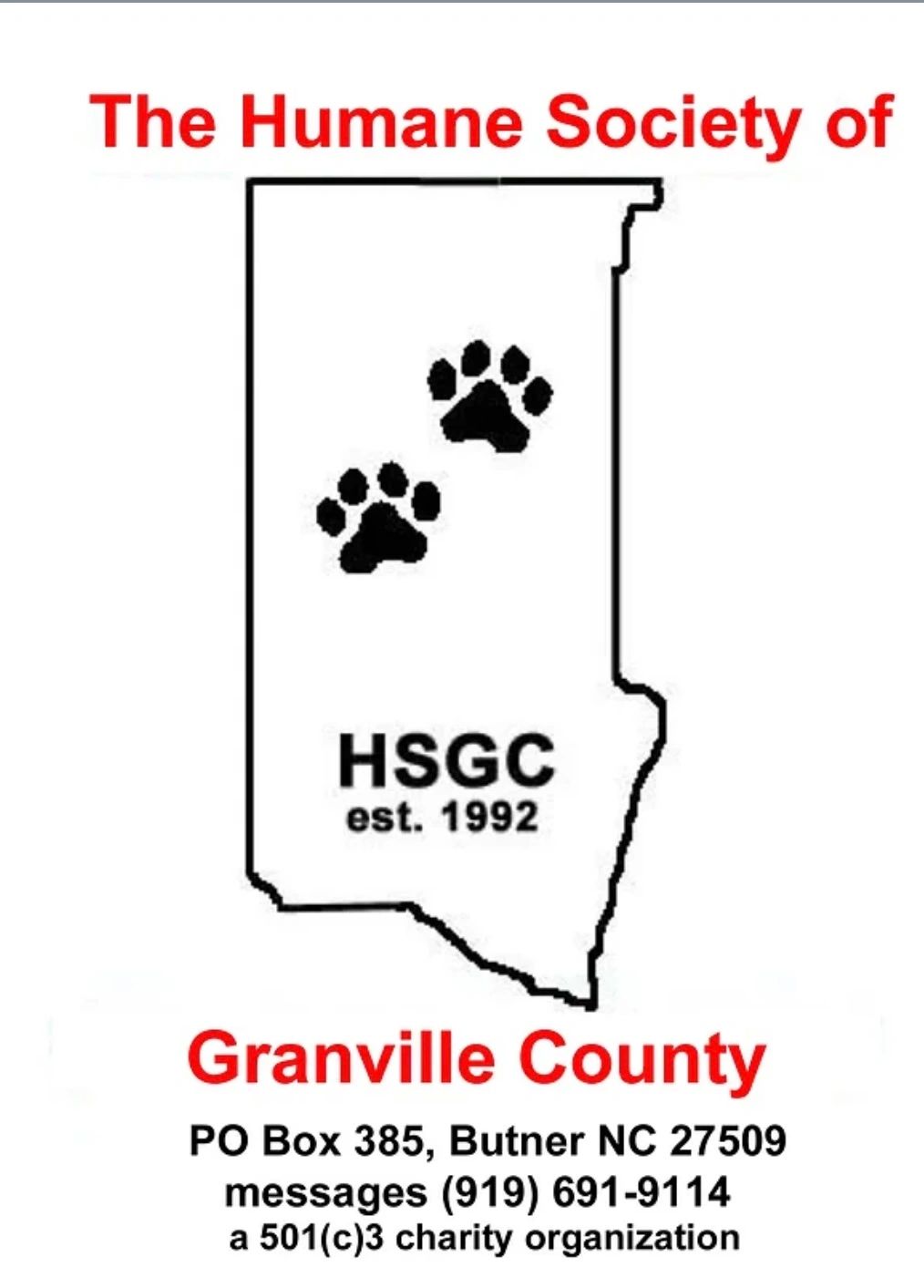 The Humane Society of Granville County 