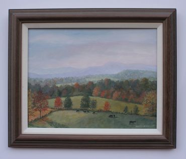 11x14 oil on canvas Near Pulaski  VA $300