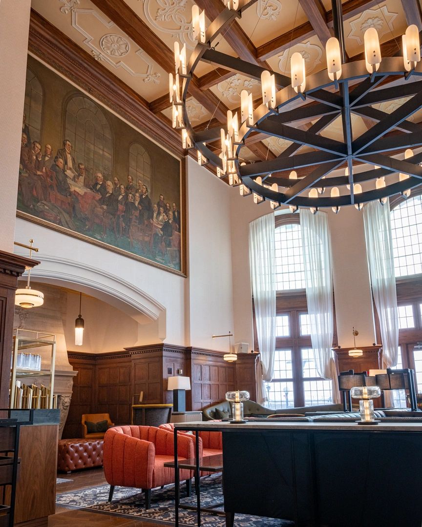 Historic Confederation Lounge Renovation within the Fairmont Hotel Macdonald