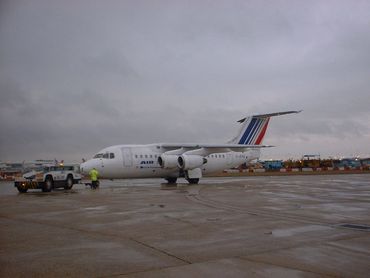 This is a picture of the last flight from T2 before being scrapped