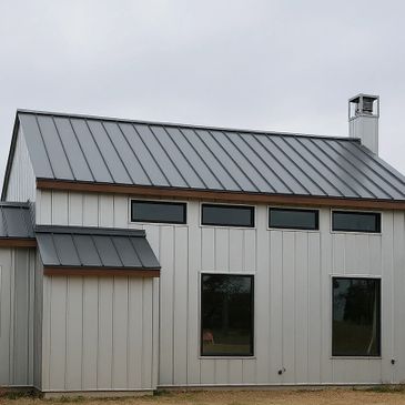 Texas made stand and seam metal roof systems