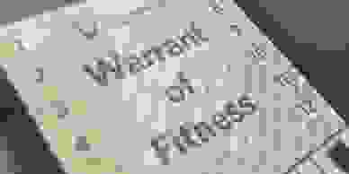 New Zealand Warrant of Fitness (WOF) sticker.