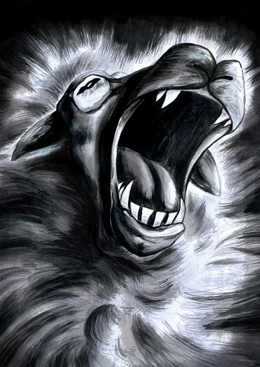 "Black Sheep" 2006, Poster Illustration for a local film club