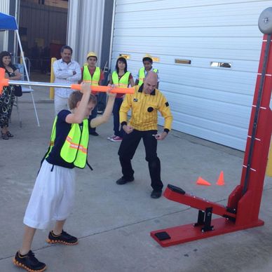 High Striker Strongman Carnival Game For Trade Shows