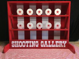 Deluxe Shooting Gallery Carnival Game