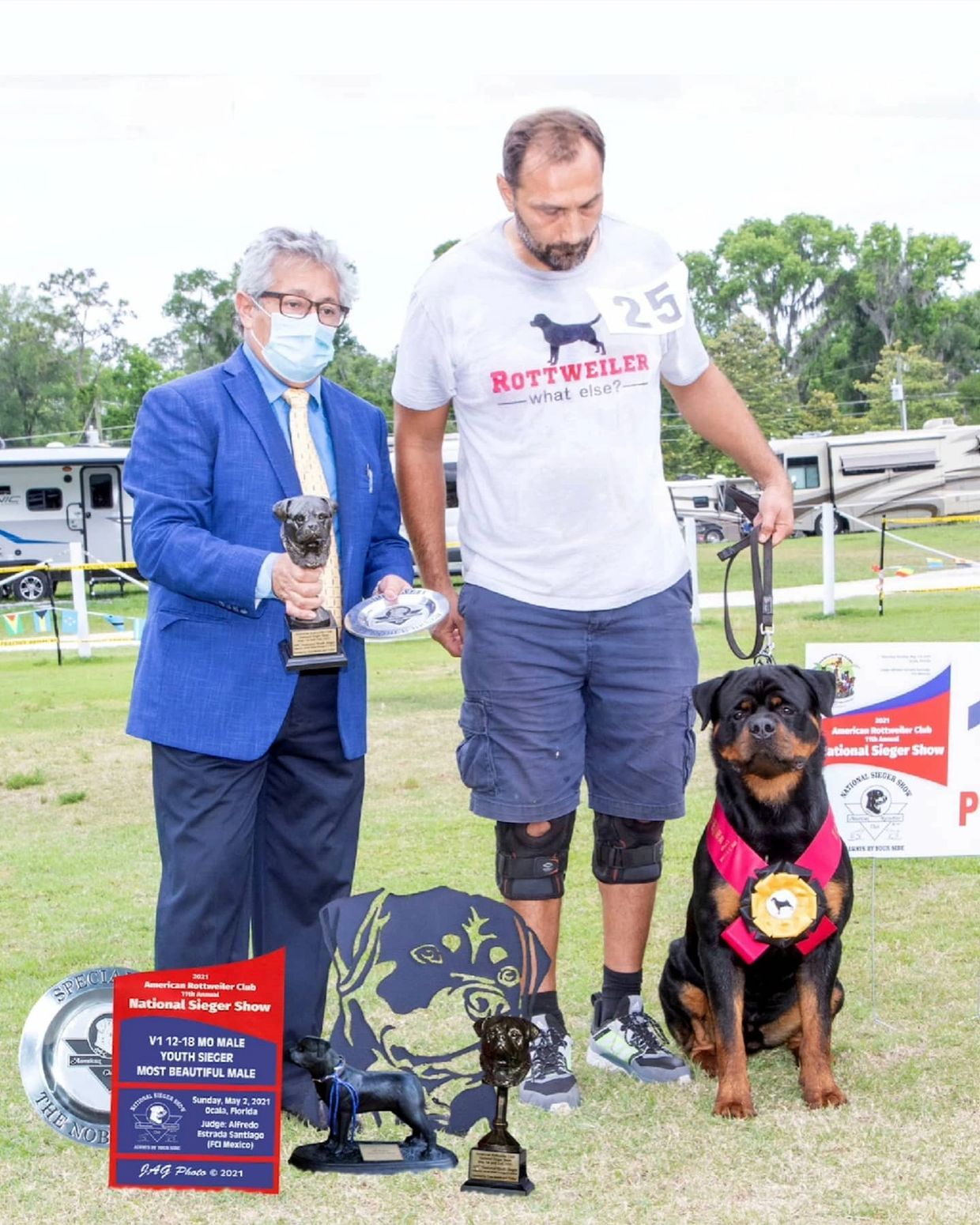 Rottweilers Vom Hause Franeta - Congratulations to Michael