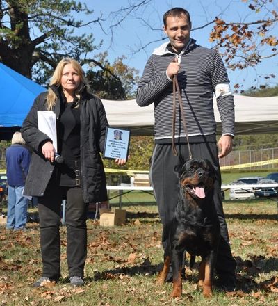 TORE EARL ANTONIUS
ADULT CHAMPION OF SERBIA
