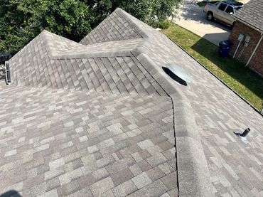 New roof by Mason Roofing detail view 