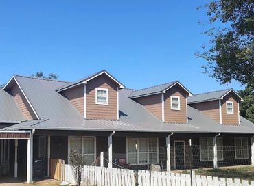 Metal roof installation in Cleburne, Tx