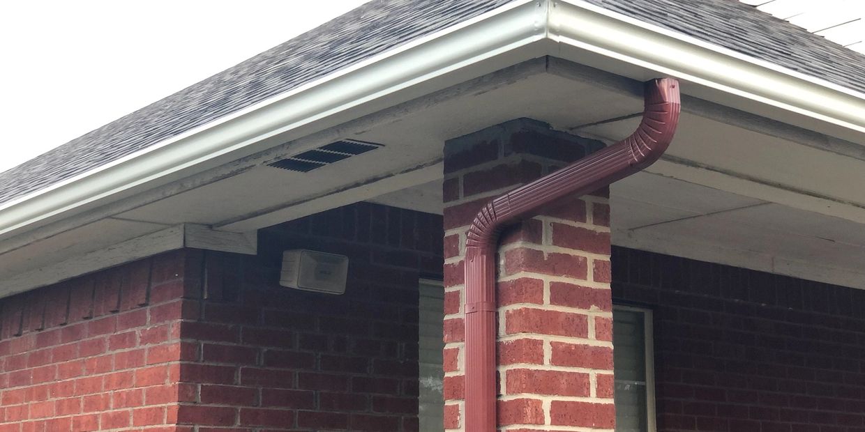 Protecting your home with gutters.