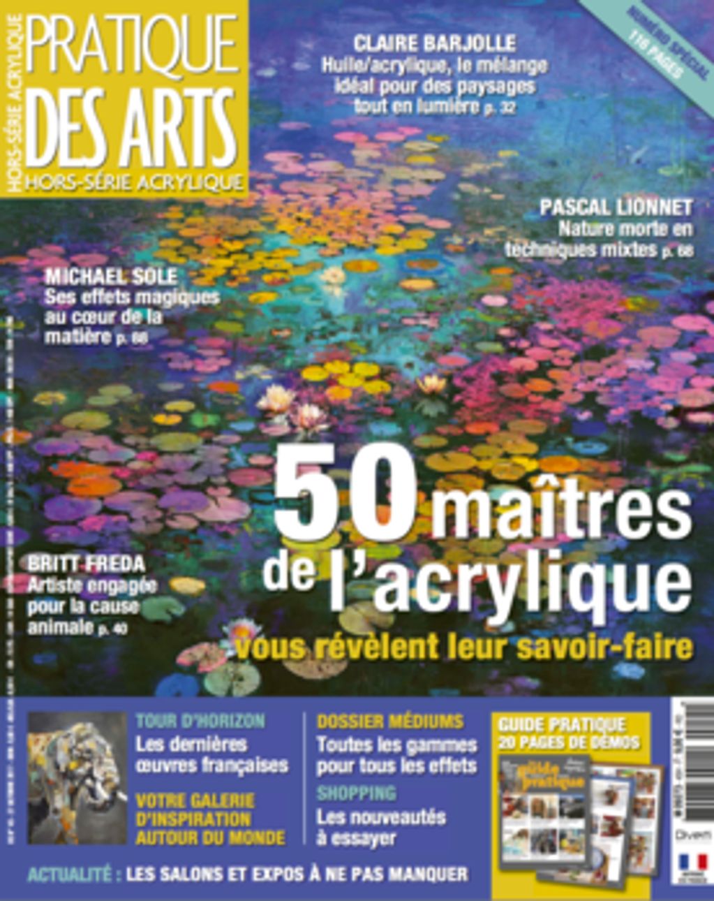 Feature in French art magazine Pratique des Arts.
