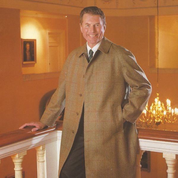 A man wearing a classy coat