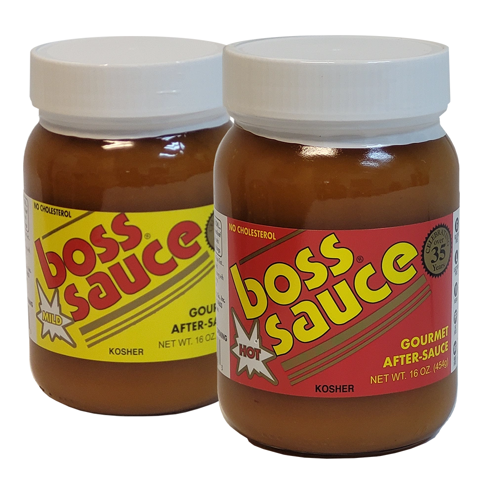 Boss Sauce Mild and Hot combo (case)