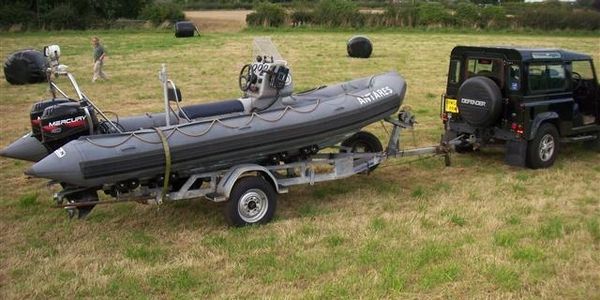 boat trailer towing