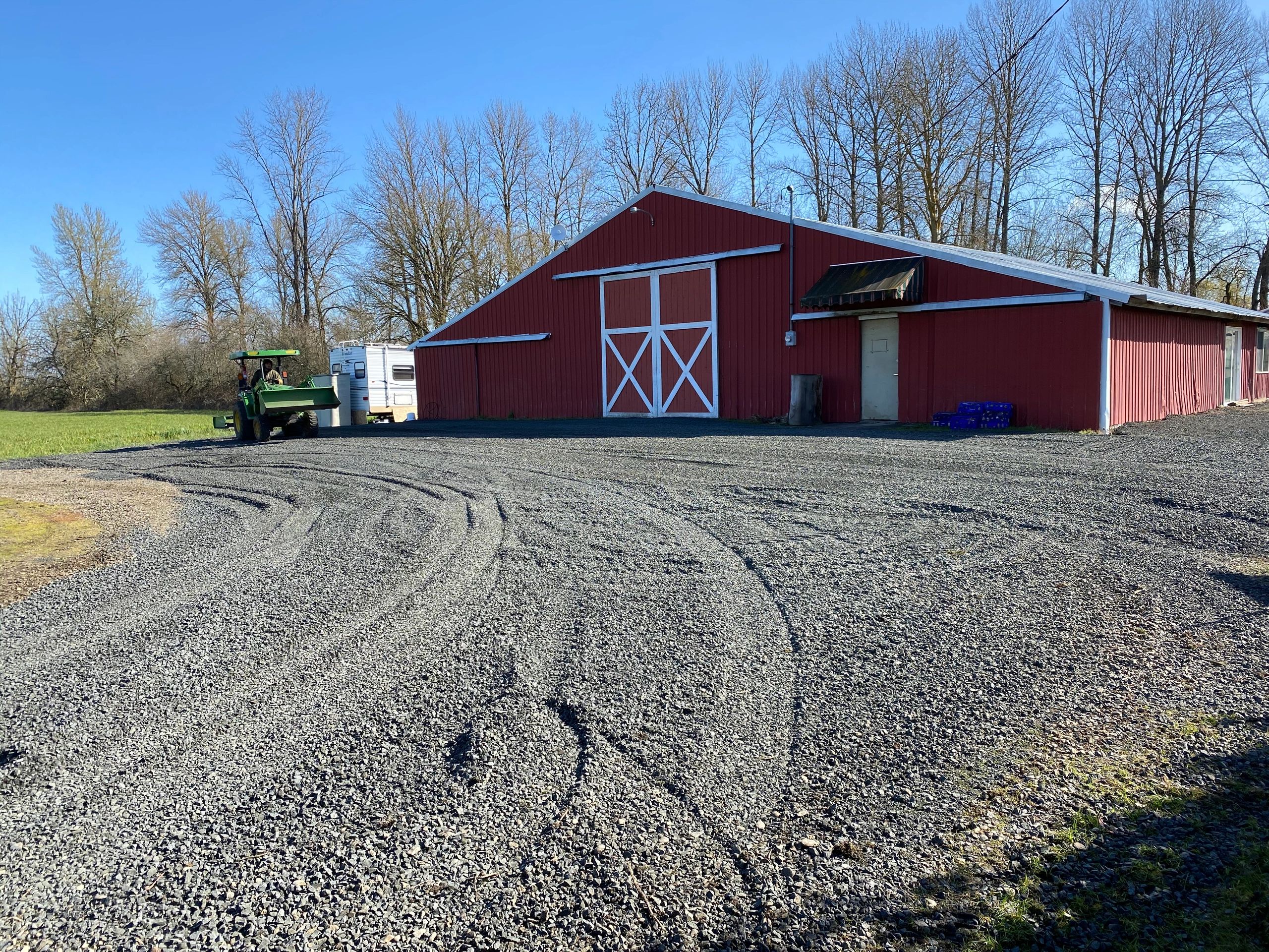 gravel driveway repair