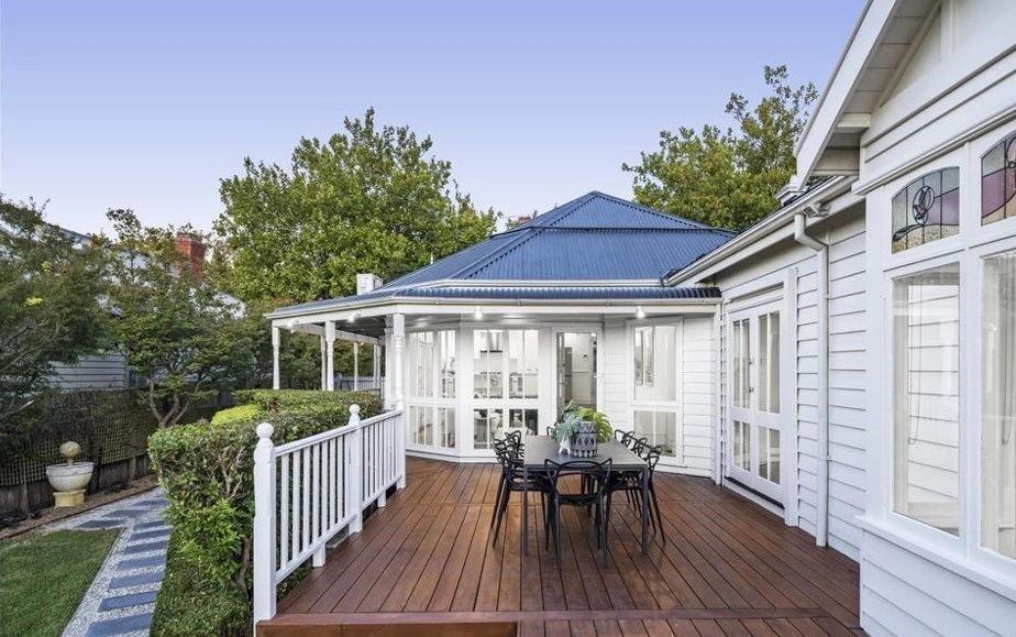 Restore your exterior weatherboards to make a grand statement.  Freshly stain your deck every 12 mon