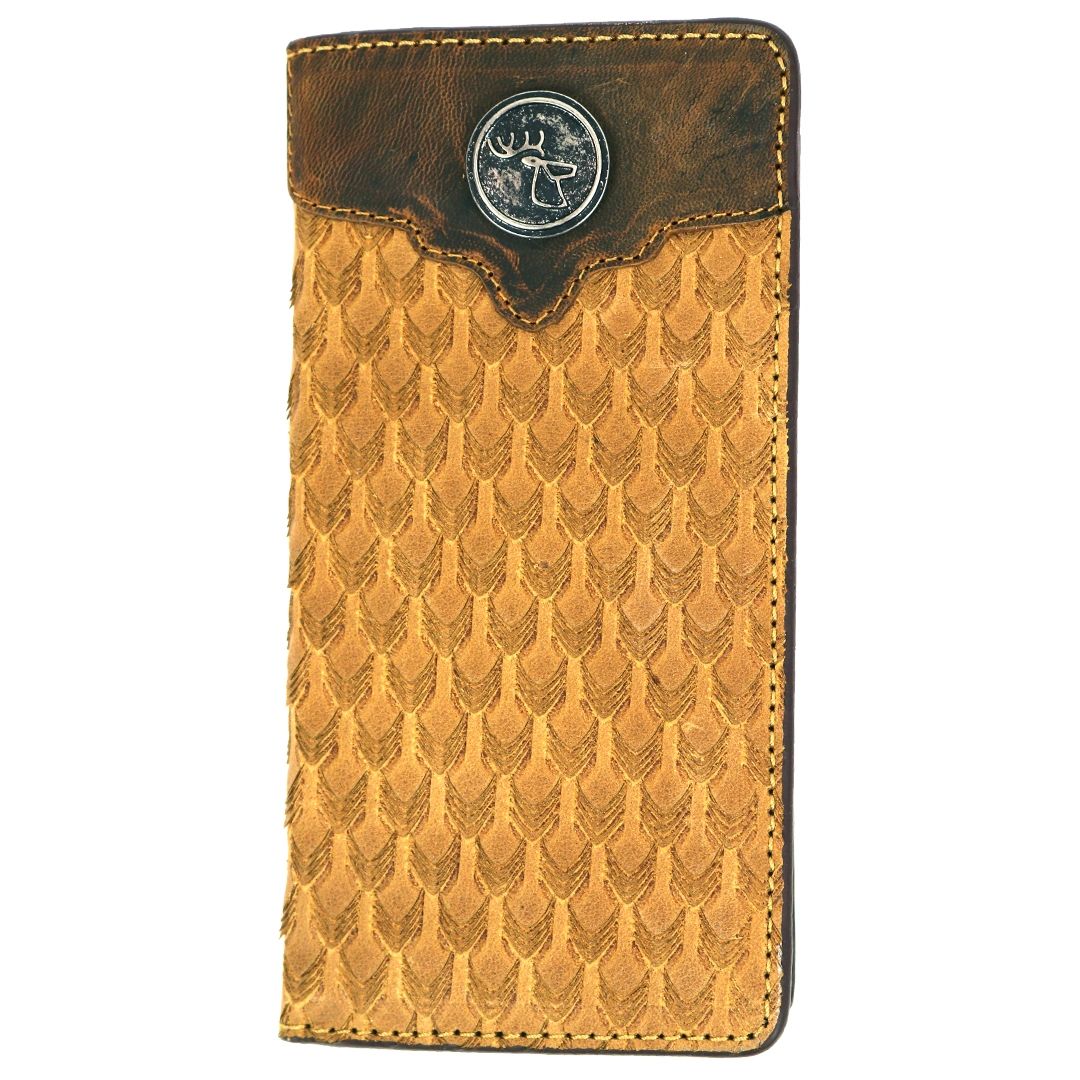 Brown Check Upcycled Wallet – Rockin The Lace Boutique