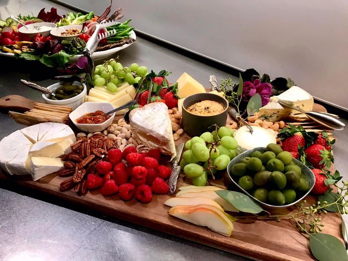 We offer catering and charcuterie boards!