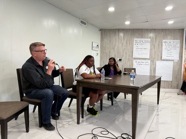 Community meeting with Hoops4Lyfe of Winston Salem NC