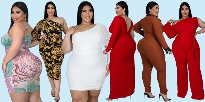 La ropa de talla grande de mujer más espectacular se vende en Ms Mode