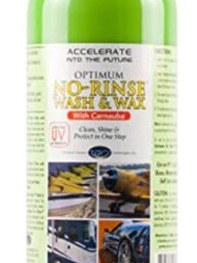 Optimum No Rinse Wash and Wax