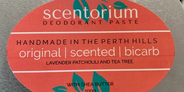 Scentorium Deodorant Paste Original by Tranquil Bliss with Sarah