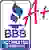 A plus Better Business Bureau logo