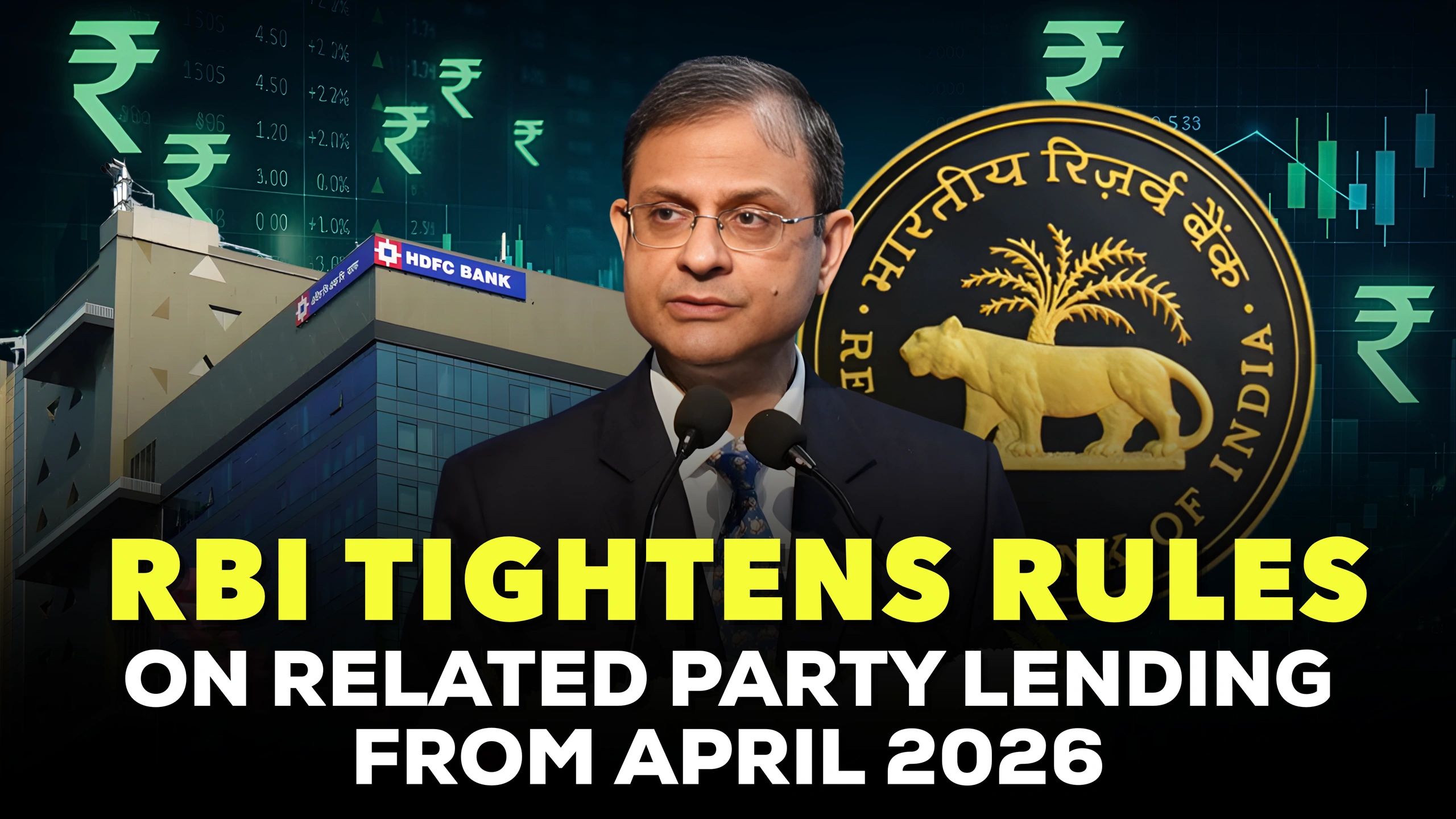 RBI Tightens Rules on Related Party Lending from April 2026