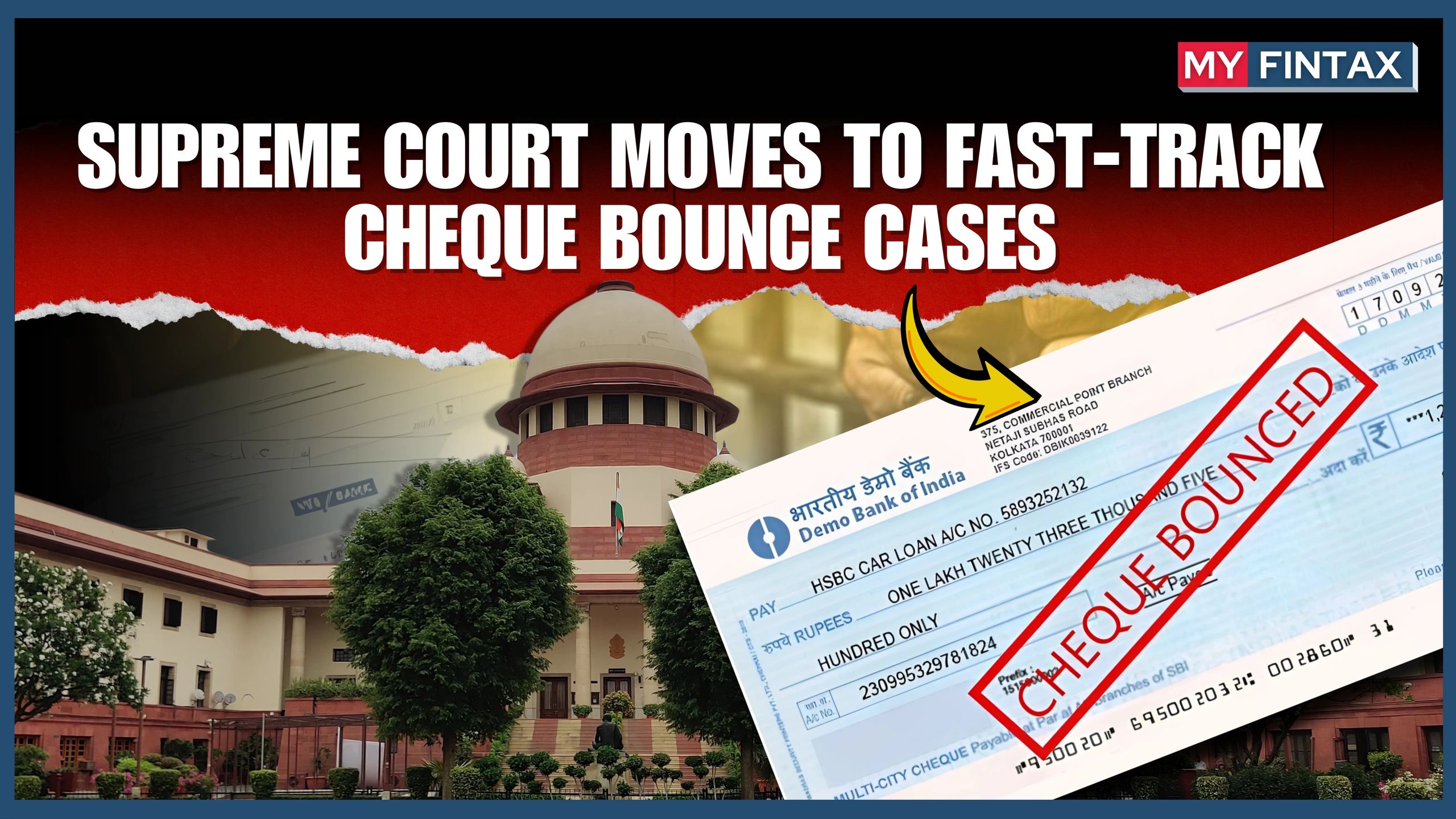 Supreme Court Moves to Fast-Track Cheque Bounce Cases