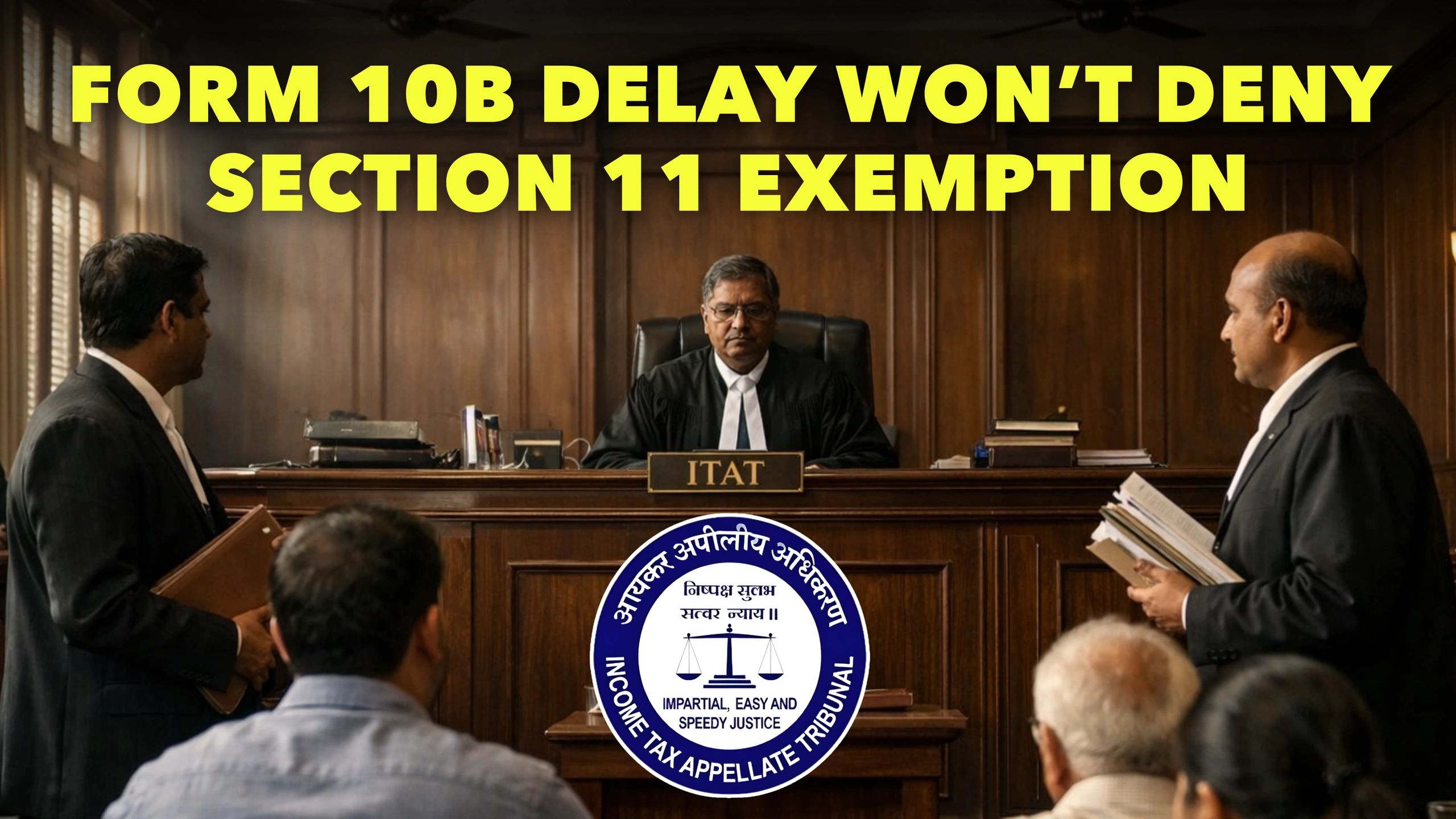 Form 10B Delay Won’t Deny Section 11 Exemption: ITAT