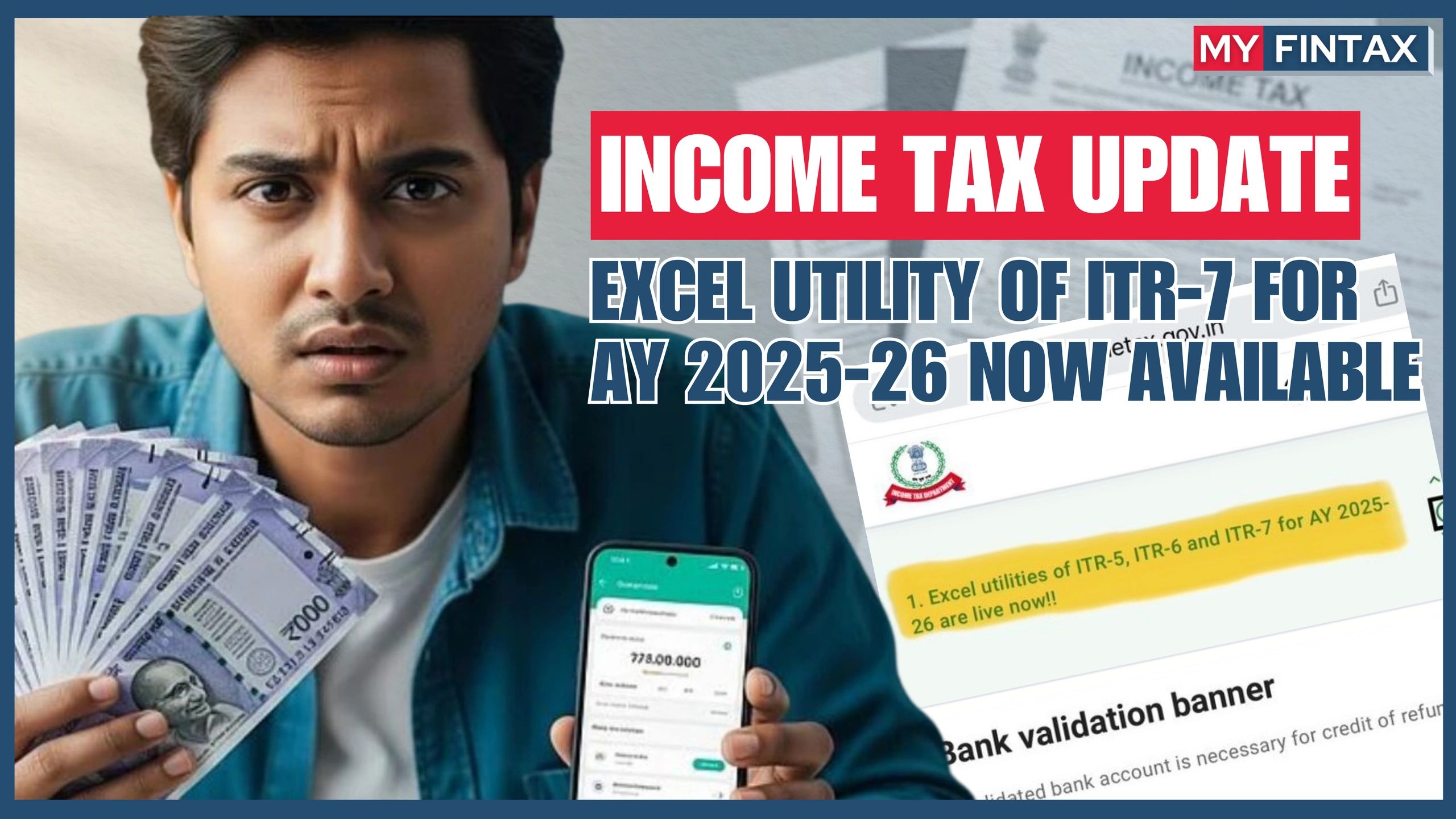 ITR-7 Excel Utility Released for AY 2025-26