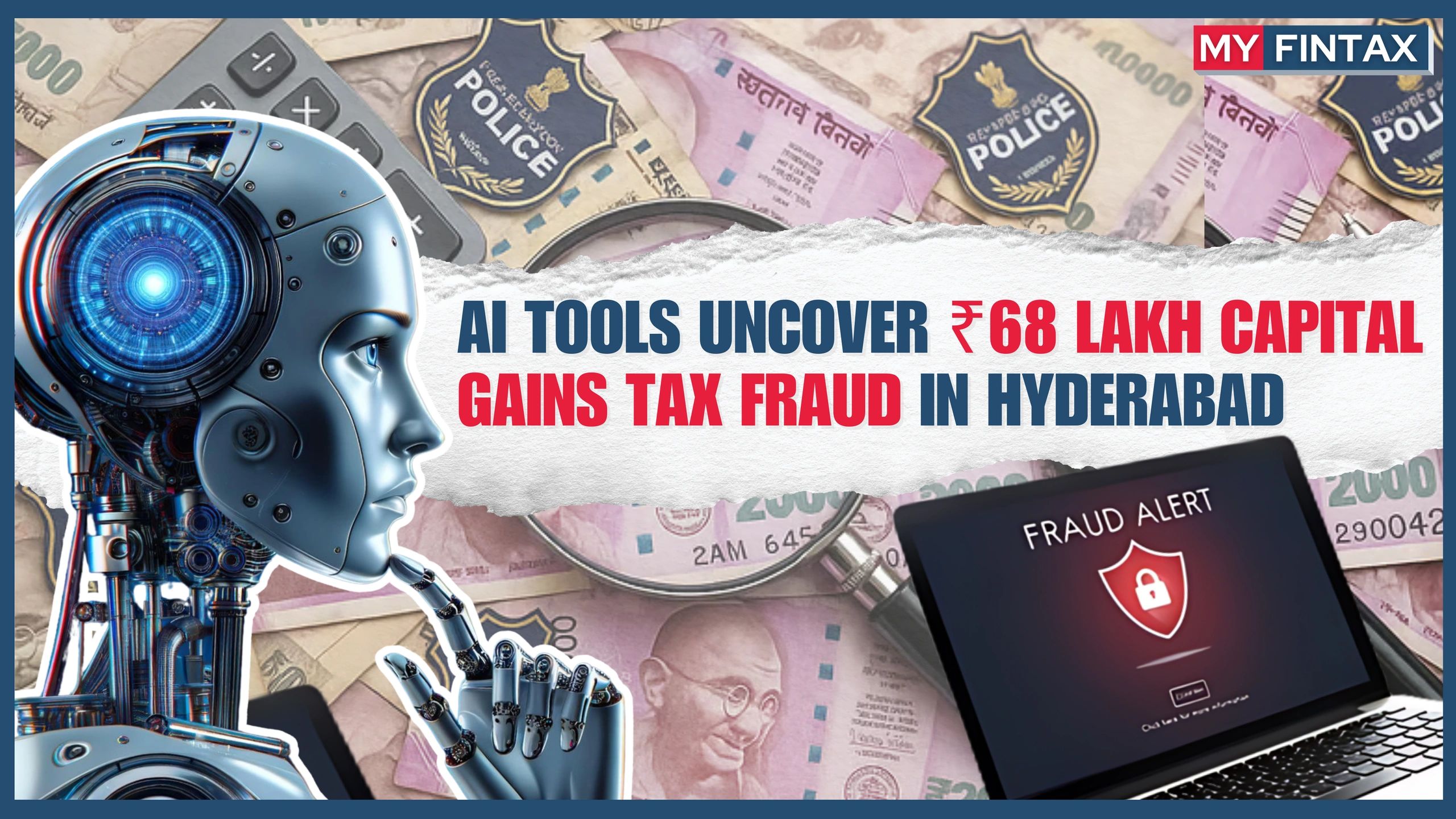AI Tools Uncover ₹68 Lakh Capital Gains Tax Fraud in Hyderabad