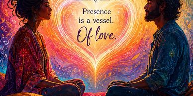 Holding space, presence, is an act of love