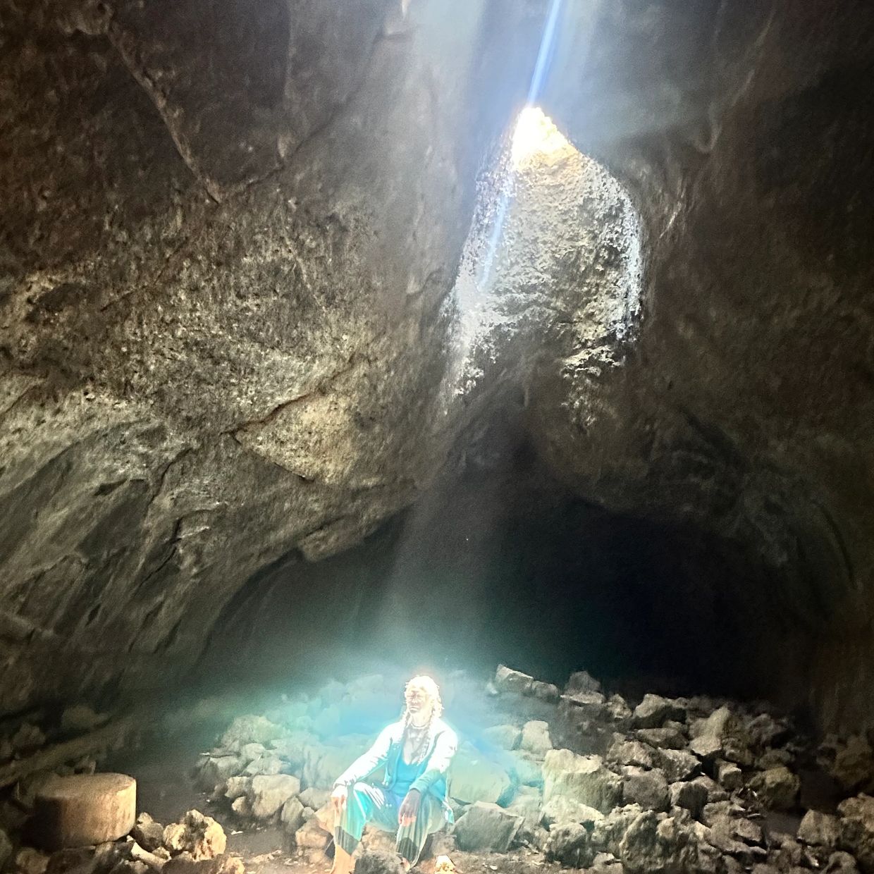 In the womb, the light still shines