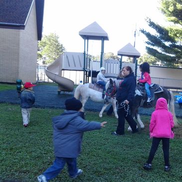 Pony Rides  at school in Paterson