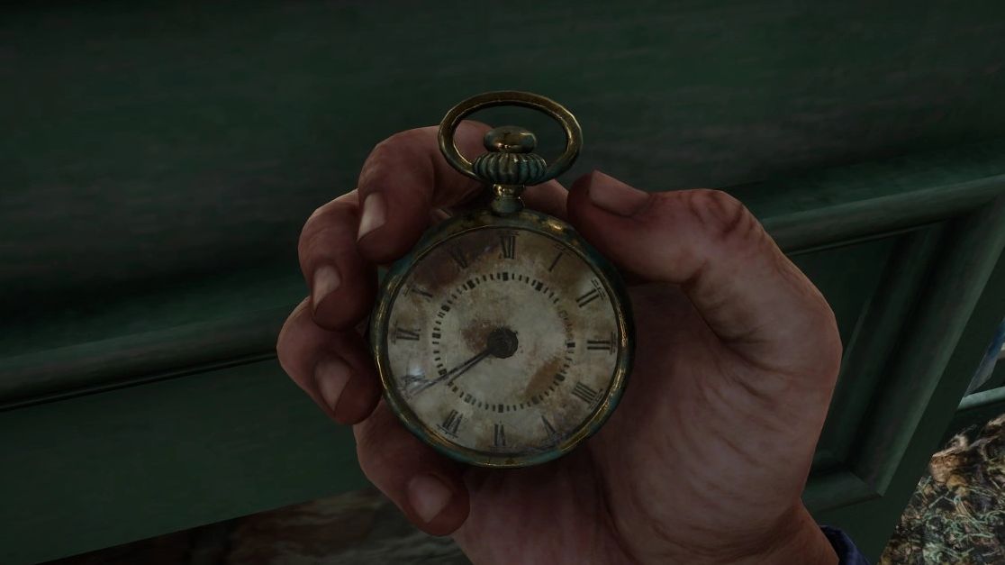 Created antique prop watch for 1st person inspection