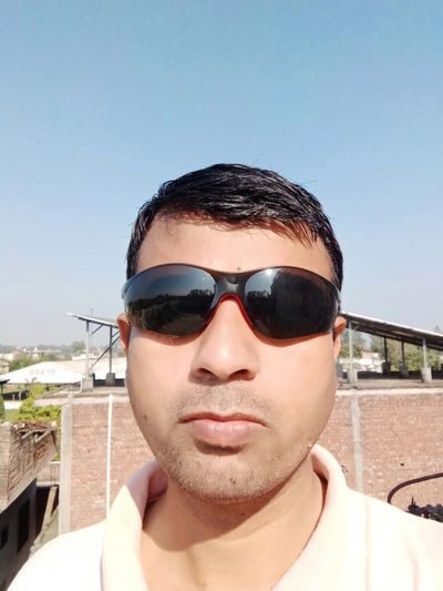 Nehemiah Dhariwal on a rooftop terrace.