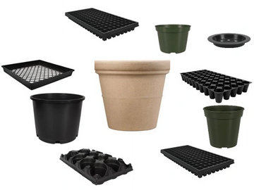 Factory Supply High Quality Black 5-30 Gallon Garden Plastic Plant