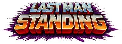 Bold colorful text reading 'Last Man Standing'.