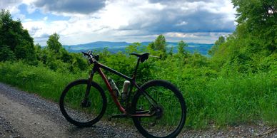 Mountain biking near Blue Ridge
