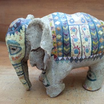Ceramic elephant
