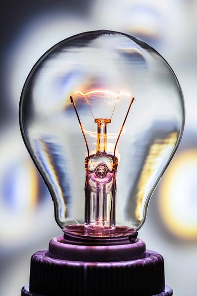 🔌 Incandescent bulb.