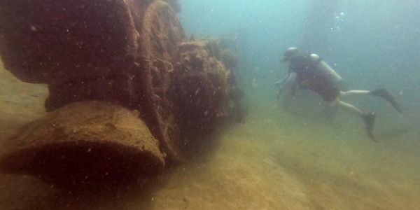 Scuba diving at 